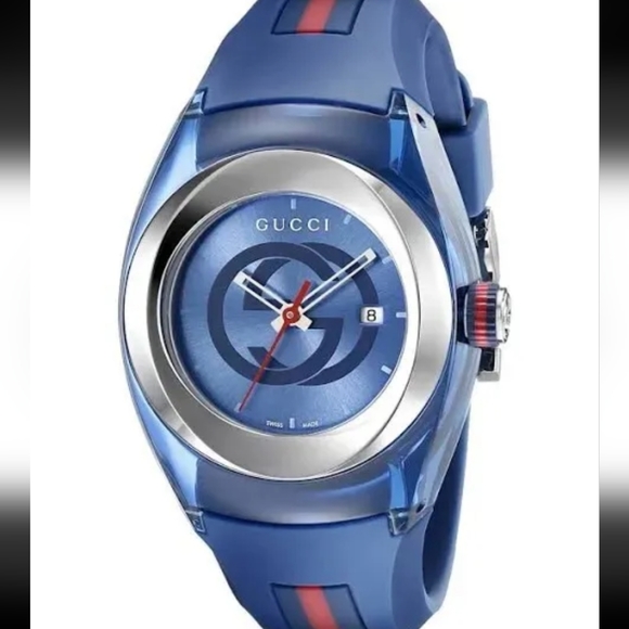 Electric Blue Luxury 💙 Gucci watch ⌚️ - Picture 3 of 6